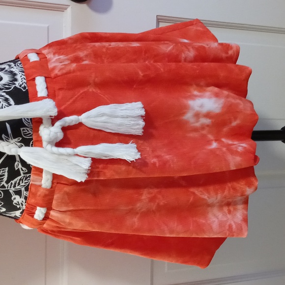 🧡The Shirt By Rochelle Behrens🧡 - Orange Tie Dye Set - Picture 7 of 16